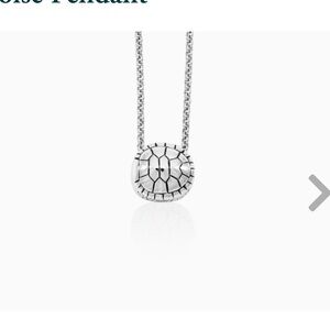 Mignon Faget Tortoise Pendant on Round Snake Chain 🐢 💚